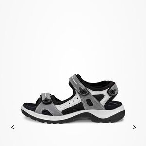 Ecco Women's Sandals - Black and White